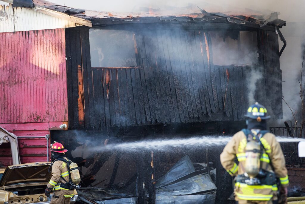 fire damage restoration